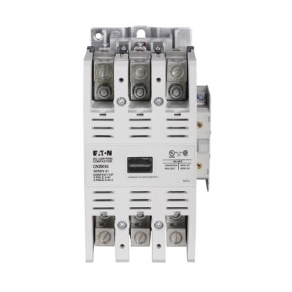 Eaton Corp Cutler-Hammer Series CN35KN3C Type AC Electrically Held Lighting Contactor, 440/480 VAC V Coil, 100 A, 1NO Contact, 3 Poles