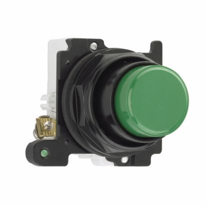 Eaton E34EB2 Corrosion-Resistant Square Multi-Function Oiltight/Watertight Non-Illuminated Pushbutton Operator, 30.5 mm, Red