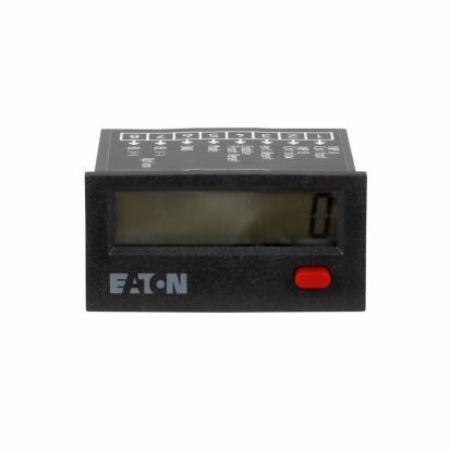 EATON Cutler-Hammer Series E5-024-C0408 Electronic Totalizer, 8 Digits, LCD Display, NPN Input Signal