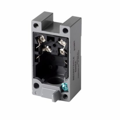 Eaton E50RA Limit Switch Receptacle, 1NO-1NC Contact Form, For Use With E50 Series Heavy Duty Plug-In Switch, NEMA 1/3/3S/4/4X/6/6P/13/IP67 Enclosure, Die Cast Zinc