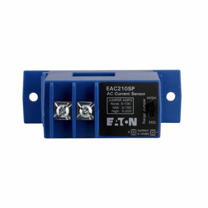 Eaton CurrentWatch™ EAC110SP Top Terminal Current Sensor, 100 ms Response, Analog Output, 0 to 10 VDC