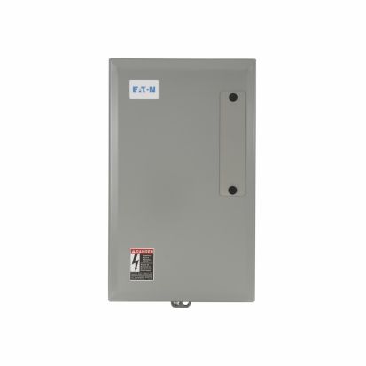 EATON Cutler-Hammer Series ECL03B1A6A Type CN35 A202 Electrically Held Enclosed General Purpose Non-Combination Lighting Contactor, 110/120 VAC V Coil, 20 A, 1NO Contact, 6 Poles
