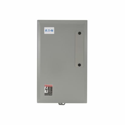 Eaton ECL03B1A6A Type CN35 A202 Electrically Held Enclosed General Purpose Non-Combination Lighting Contactor, 110/120 VAC V Coil, 20 A, 1NO Contact, 6 Poles