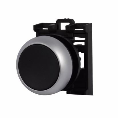 Eaton RMQ-Titan® M22-D-S Modular Non-Illuminated Pushbutton Operator With Shunt Trip, 22.5 mm, Black