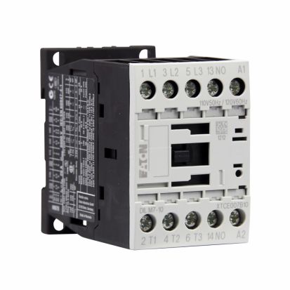 Eaton XTCE032C10A Full Voltage Non-Reversing IEC Contactor, 110 VAC at 50 Hz, 120 VAC at 60 Hz V Coil, 32 A, 1NO Contact, 3 Poles