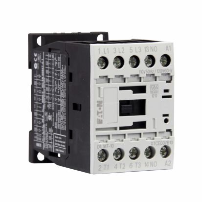 EATON Cutler-Hammer Series XTCE032C10A Full Voltage Non-Reversing IEC Contactor, 110 VAC at 50 Hz, 120 VAC at 60 Hz V Coil, 32 A, 1NO Contact, 3 Poles