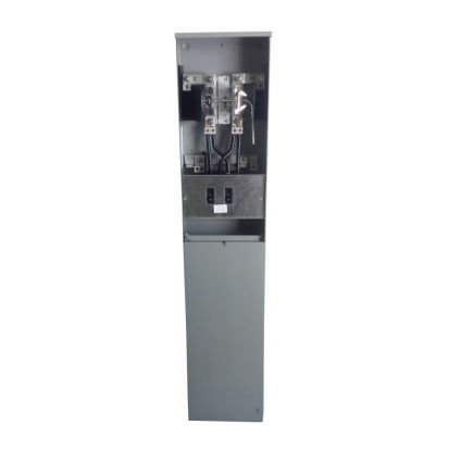EATON Cutler-Hammer Series 1009017CH Lever Bypass Meter Pedestal With Main Breaker, 240 VAC, 320 A, 1 Phase