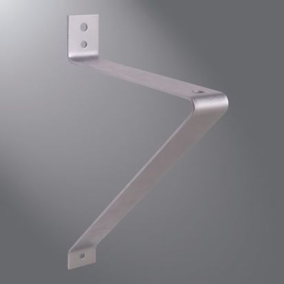 Cooper Lighting RABBZ Right Angle Bracket, 10-1/2 in L x 7-1/2 in W x 12 in H, For Use With Night Falcon™ LED Floodlight Luminaires, Surface Mount