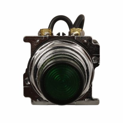 EATON Cutler-Hammer Series 10250T297LRP2A 30.5 mm Heavy-Duty Watertight/Oiltight Indicating Light, 10250T series, PresTest, NEMA 3, 3R, 4, 4X, 12, 13, Full voltage LED, 120V, Plastic Red lens