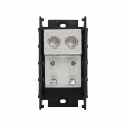 EATON Bussmann Series Magnum® 16541-3 Barrier Power Terminal Block, 600 VAC/VDC, 380 A, 3 Poles, 6 AWG to 500 kcmil Wire, Thermoplastic