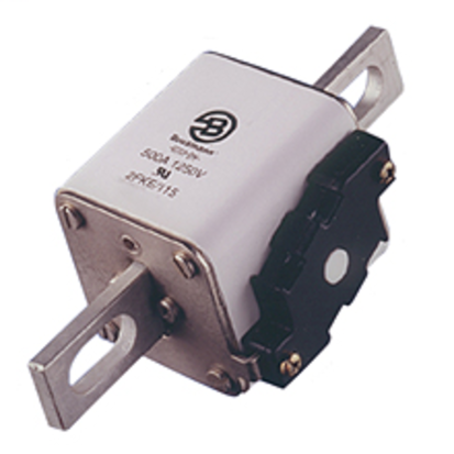 Bussmann 170M6617 Semi-Conductor High Speed Fuse, 1400 A, 690 V, 200 kA Interrupt, Class: aR, Square Body