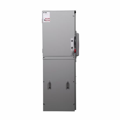 EATON Cutler-Hammer Series 1MFS600RUG main fusible switch, Utility pull box, With utility pull box, 600A, Aluminum, NEMA 3R, Underground, Class T, 100 kAIC, Three-wire, Single-phase, 120/240V, Determined by circuit breaker installed
