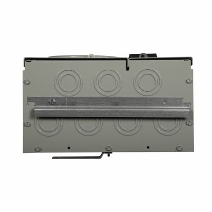 Eaton 1MM412RRLB 4-Jaw 4-Socket Multiple Metering Meter Stack Module With Ringless Style Cover and Horn Bypass, 120/240 VAC, 200 A, 1 Phase, NEMA 3R Enclosure