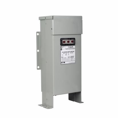 EATON Cutler-Hammer Series UNIPAK 15043PMURF Low Voltage Standard Duty Round Fixed Capacitor Bank, 150 kVAR, 480 VAC, 180 A, Steel
