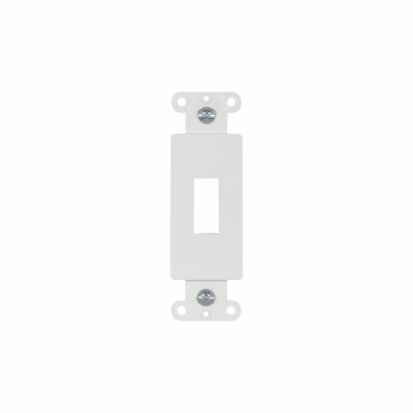 EATON 2161W-BOX Decorator to Toggle Wallplate Adapter, Flush Mount, Thermoplastic, White