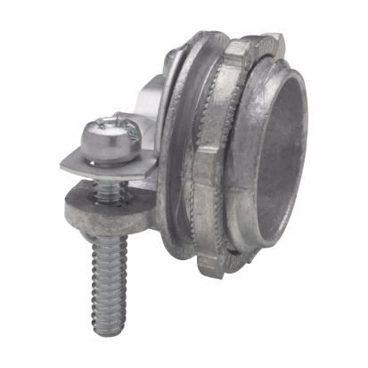 Eaton Crouse-Hinds series 2633 NMC Clamp type connector, Zinc die cast, 1-1/4 Inch