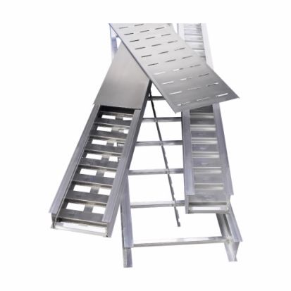 Eaton B-Line series 26A09-18-120 26 Series Straight Section 9 Inch Rung Spacing Ladder,18 in L x 120 in W x 6.12 in H