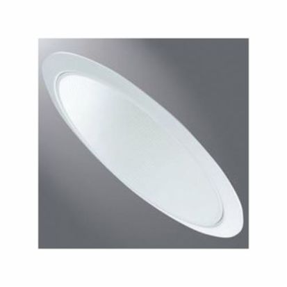 Cooper Lighting HALO 456W 456 Full Reflector Circle Lighting Trim With White Baffle, 6 in ID x 7-1/4 in OD, LED Lamp, For Use With H645, HL6 LED and H47 Housing, Metal