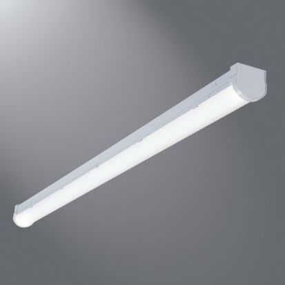 Cooper Lighting Metalux® All-Pro™ 4SLSTP4040DD-UNV Lensed Strip Light, (1) Led Lamp, 44 W Fixture, 120 To 277 VAC, Painted Housing