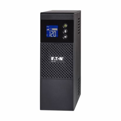 EATON 5S700LCD 5S Series Uninterruptible Power Supply, 93 to 138 VAC Input, 100/120/127 VAC Output, 420 W Power Rating, 8 Outlets