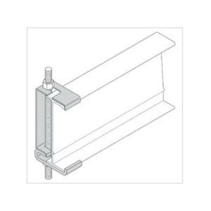 EATON B-Line Series 9ZN-5324 Hanger Rod Clamp, For Use With 1/2 in ATR and 156 Series Tray
