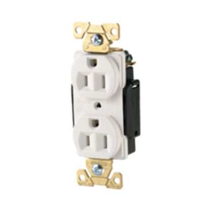straight blade receptacle