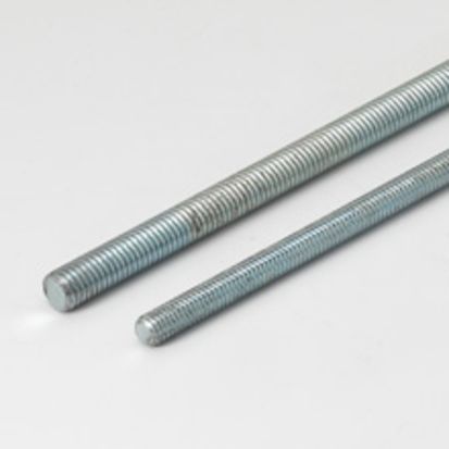 Eaton B-Line ATR, 3/4X120 PLN Threaded Rod, 3/4-10, 120 in OAL, Steel, Plain