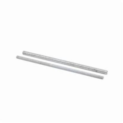 EATON B-Line Series ATR, 3/8X120 ZN Thread Drop Rod, 3/8-16, 120 in OAL, Stainless Steel, Zinc Plated
