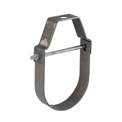 Eaton B-Line SLIDE-RITE™ B3100-2ZN Standard Pipe Clevis Hanger, 2 in Pipe, 3/8-16 Rod, 730 lb Load, Steel, Zinc Plated