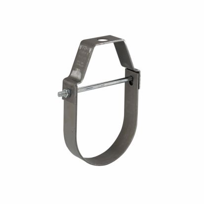 Eaton B-Line SLIDE-RITE™ B3100-4ZN Standard Pipe Clevis Hanger, 4 in Pipe, 5/8-11 Rod, 1430 lb Load, Steel, Zinc Plated