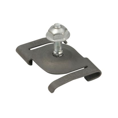 EATON B-Line Series BA-2-16-W Acoustical Tee, 15/16 in, For Use With T-Bars Electrical Fixture, 25 lb Load, Cold Rolled High Carbon Steel, Zinc Phosphate