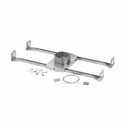 EATON B-Line Series RediMount BA50F Fan/Fixture Hanger, For Use With Seismic Area and Acoustical Tee Fasteners, Steel, Ceiling mount