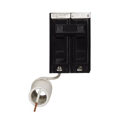 EATON Cutler-Hammer Series Quicklag® BAB2020 Type BAB Molded Case Miniature Circuit Breaker, 120/240 VAC, 20 A, 10 kA Interrupt, 2 Poles, Non-Interchangeable Thermal Magnetic Trip