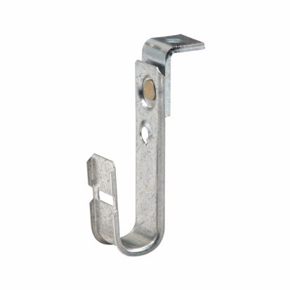EATON B-Line Series BCH12-RB Angle Bracket Cable Fastener, 30 lb Static Load, 0.265 in Dia Hole, Steel, For Use With 1/4 in Threaded Rod
