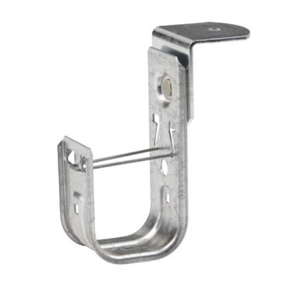 Eaton B-Line BCH32-RB Angle Bracket Cable Fastener, 30 lb Static Load, 0.265 in Dia Hole, Steel, For Use With 1/4 in Threaded Rod