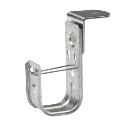 EATON B-Line Series BCH21-RB Angle Bracket Cable Fastener, 30 lb Static Load, 0.265 in Dia Hole, Steel, For Use With 1/4 in Threaded Rod