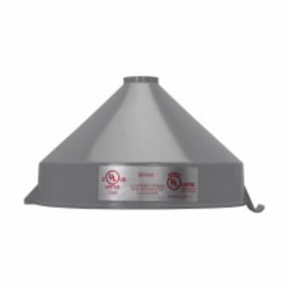 Eaton Crouse-Hinds series BPM2 Fixture Mount Hood Cover, For Use With VMV Series HID and LED Luminaire, 3/4 in Hub, Aluminum