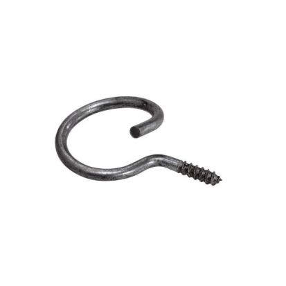 EATON B-Line Series BR-24-4W 1-Piece Threaded Bridle Ring, 1-1/2 in Ring, Steel, Zinc Plated