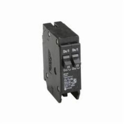 Eaton BR1515 Type BR Circuit Breaker, 120/240 VAC, (2) 15 A, 10 kA Interrupt, 1 Poles, Thermal Magnetic Trip