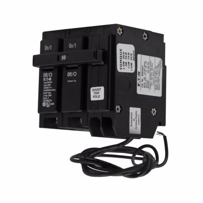 EATON Cutler-Hammer Series BR220ST 2-Pole Common Shunt Trip, 120/240 VAC, Plug-On Mount