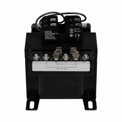 EATON Cutler-Hammer Series C0750E2AFB Industrial Control Transformer, MTE, PV: 240 X 480V, 230 X 460V, 220 X 440V, Taps: None, SV: 120/115/110V, 55°C, 750 VA , Cu magnet wire