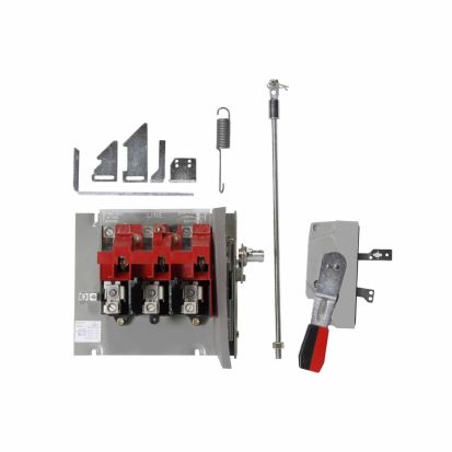 Eaton C361SF1264 Type C361 Fusible Variable Depth Disconnect Switch and Operating Mechanism, 600 VAC, 250 VDC, 200 A, 40 hp, 60 hp, 125 hp, 150 hp