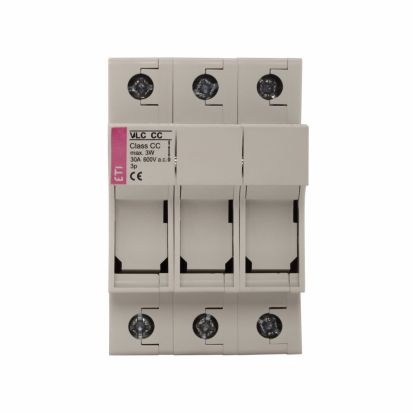 EATON C383FHCC-3 Disconnect fuse holders, used with: class CC fuses, three-pole