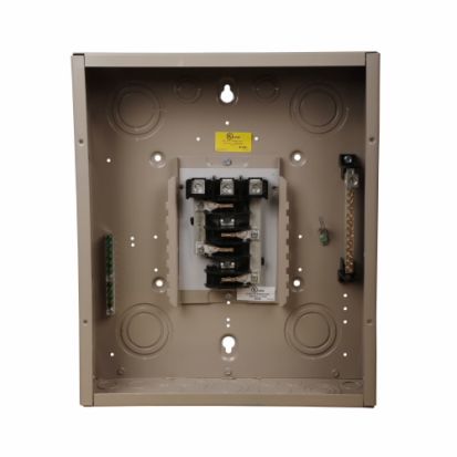 EATON Cutler-Hammer Series CH12L3125B 3-Phase Standard Main Lug Loadcenter, 208Y/120/240 VAC, 125 A, 12 Poles, 10 kA Interrupt