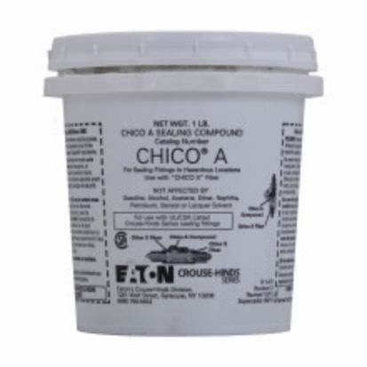 Eaton Crouse-Hinds series Chico® A CHICO A4 A series Sealing Compound, 23 Cubic Inch Can, Light Gray