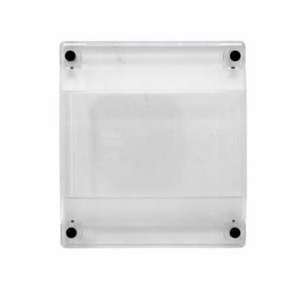 Eaton Bussmann Series CPDB-2 Power Distribution Block Cover, 2 Poles, For Use With 163 Series Power Distribution Block, Thermoplastic, Clear