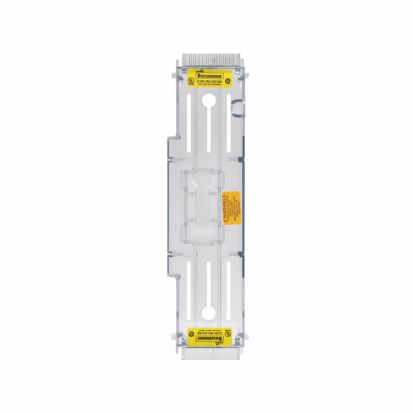 Eaton Corp Bussmann Series CVR-RH-25100 Non-Indicating Fuse Block Cover, 70 to 100 A, 250 VAC, For Use With HM25100-1CR/HM25100-2CR/HM25100-3CR Class H/RM25100-1CR/RM25100-2CR/RM25100-3CR Class R Knife Blade Fuse Block, Thermoplastic