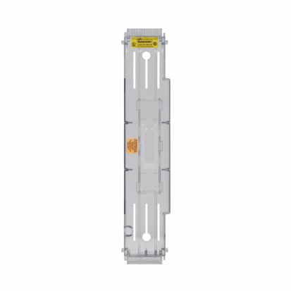 Eaton Bussmann Series CVR-RH-60100 Non-Indicating Fuse Block Cover, 70 to 100 A, 600 VAC, For Use With HM60100-1CR/HM60100-2CR/HM60100-3CR Class H/RM60100-1CR/RM60100-2CR/RM60100-3CR Class R Knife Blade Fuse Block, Thermoplastic