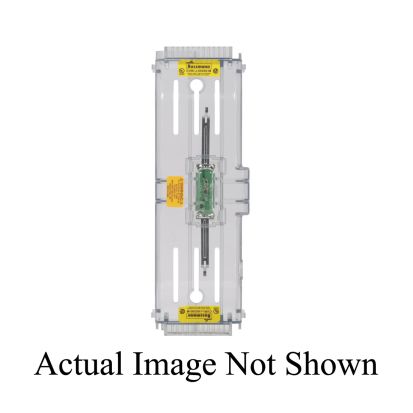 Eaton Corp Bussmann Series CVRI-J-60200-M Indicating Fuse Block Cover, 110 to 200 A, 600 VAC, For Use With JM60200-1CR/JM60200-2CR/JM60200-3CR Class J Knife Blade Fuse Block, Thermoplastic