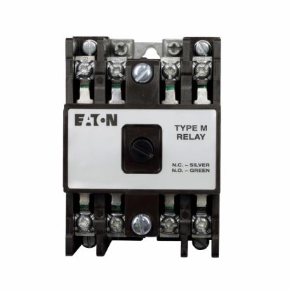 EATON D26MR60A Type M AC Control Relay, 10 A, 6NO Contact, 110/120 VAC V Coil